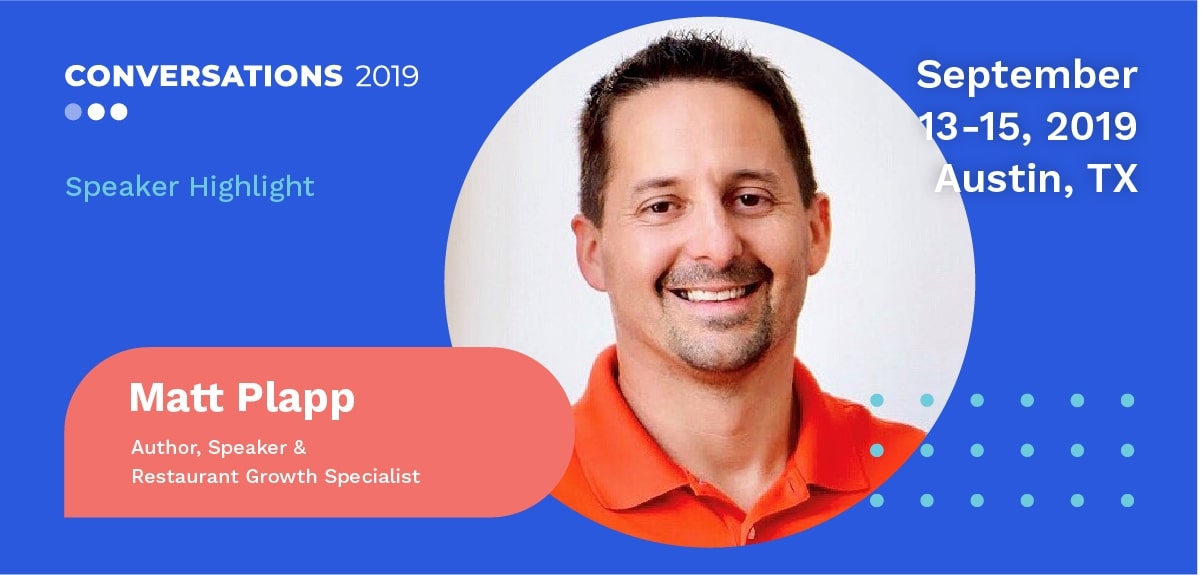 Conversations 2019 Speaker Highlight: Matt Plapp