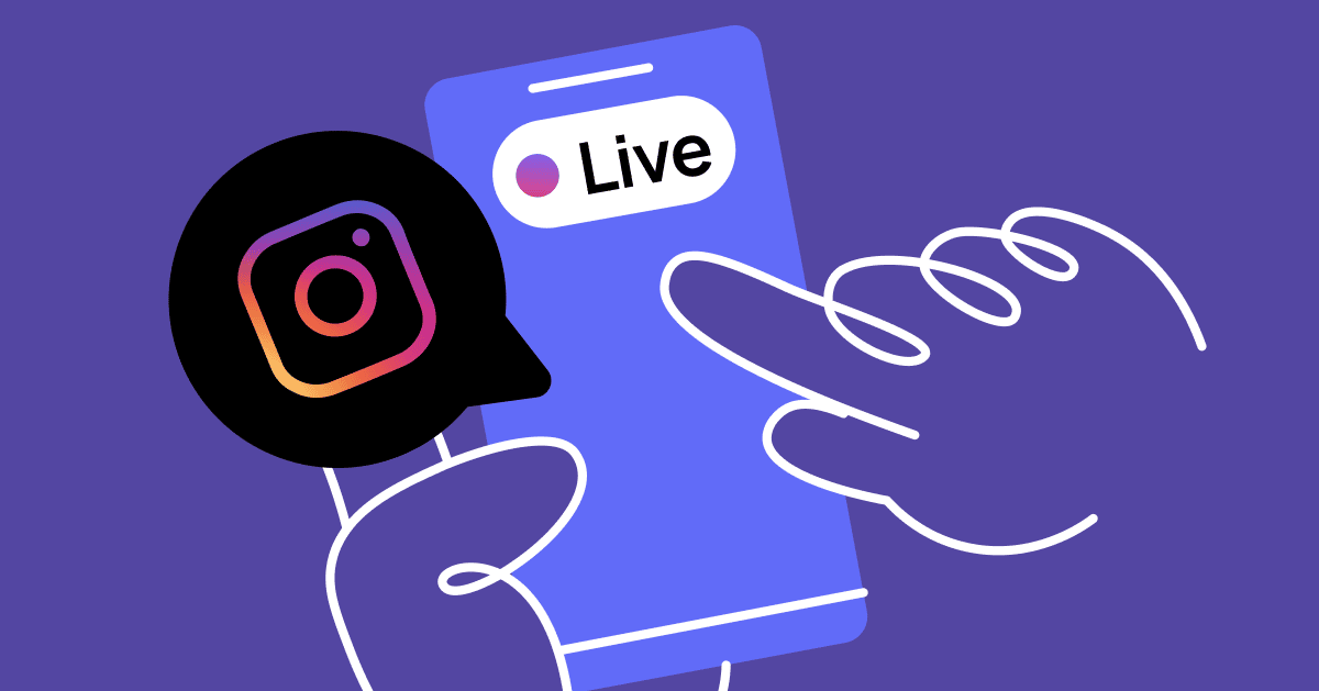 Instagram automation for Live