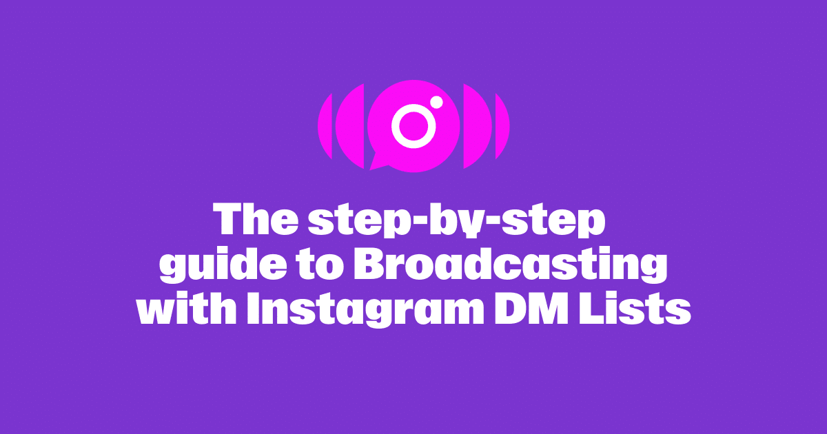 How to broadcast with Instagram (BETA 2024)