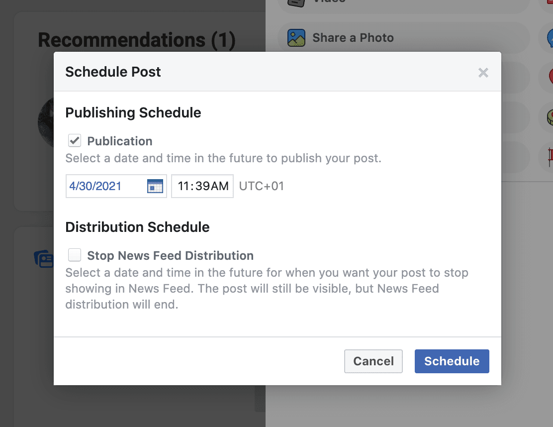 how to schedule instagram posts using facebook creator studio