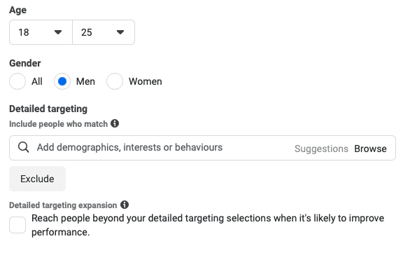 instagram ads targeting