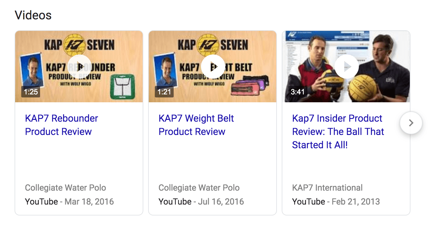 KAP7 video content strategy