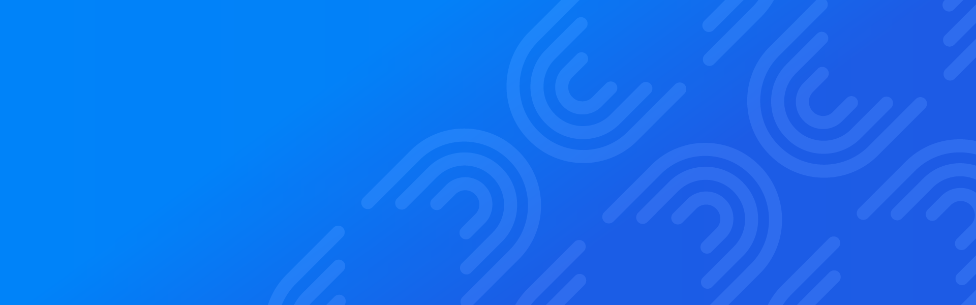 Fancy swirls on blue