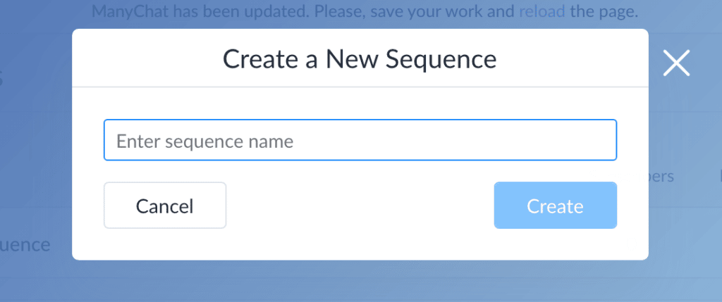 Create New Sequence