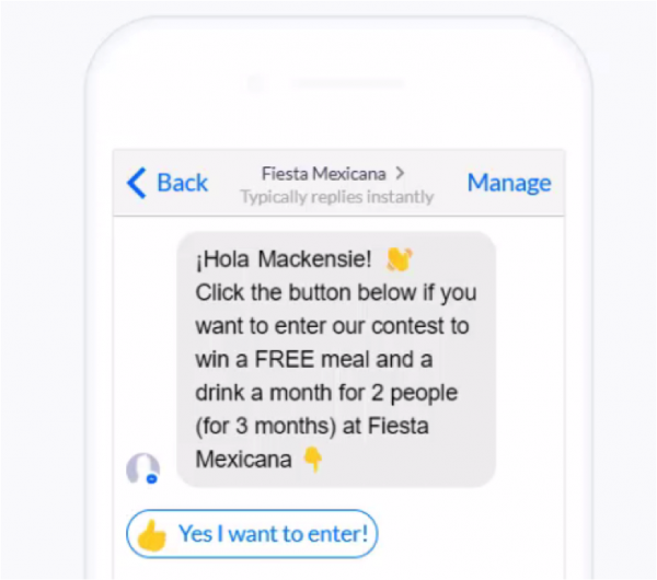 Messenger Marketing Restaurant Case Study