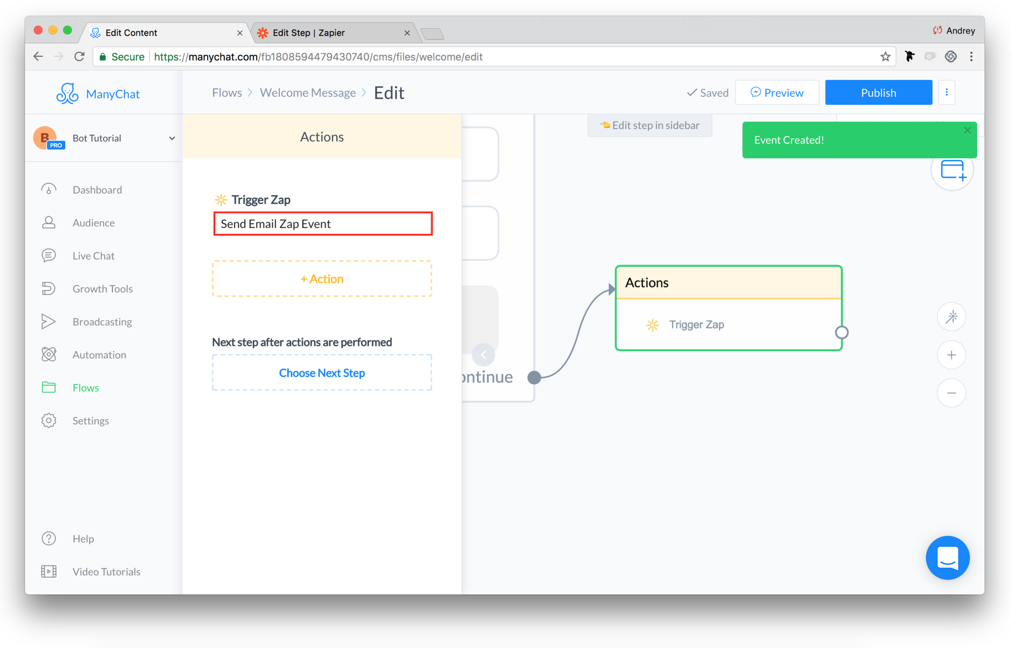 use zapier for wave accounting and airtable