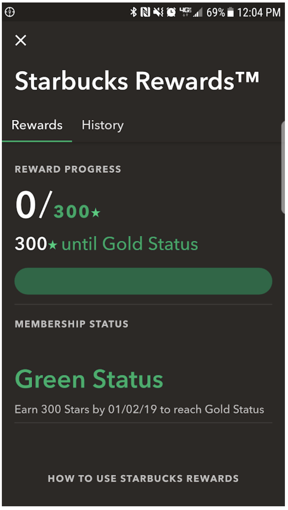 starbucks rewards loyalty program example | manychat