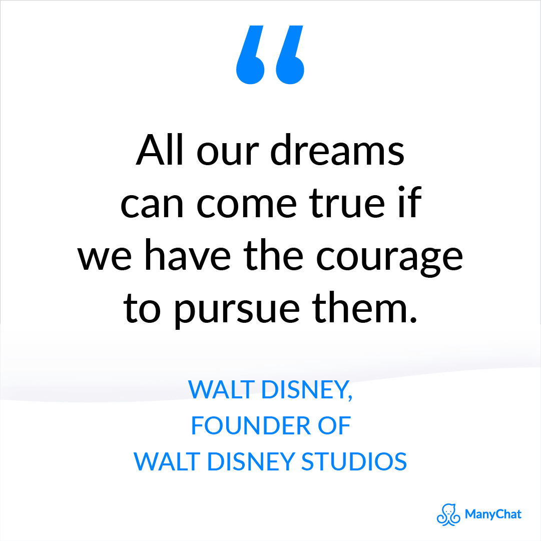 Entrepreneur quotes- Walt Disney