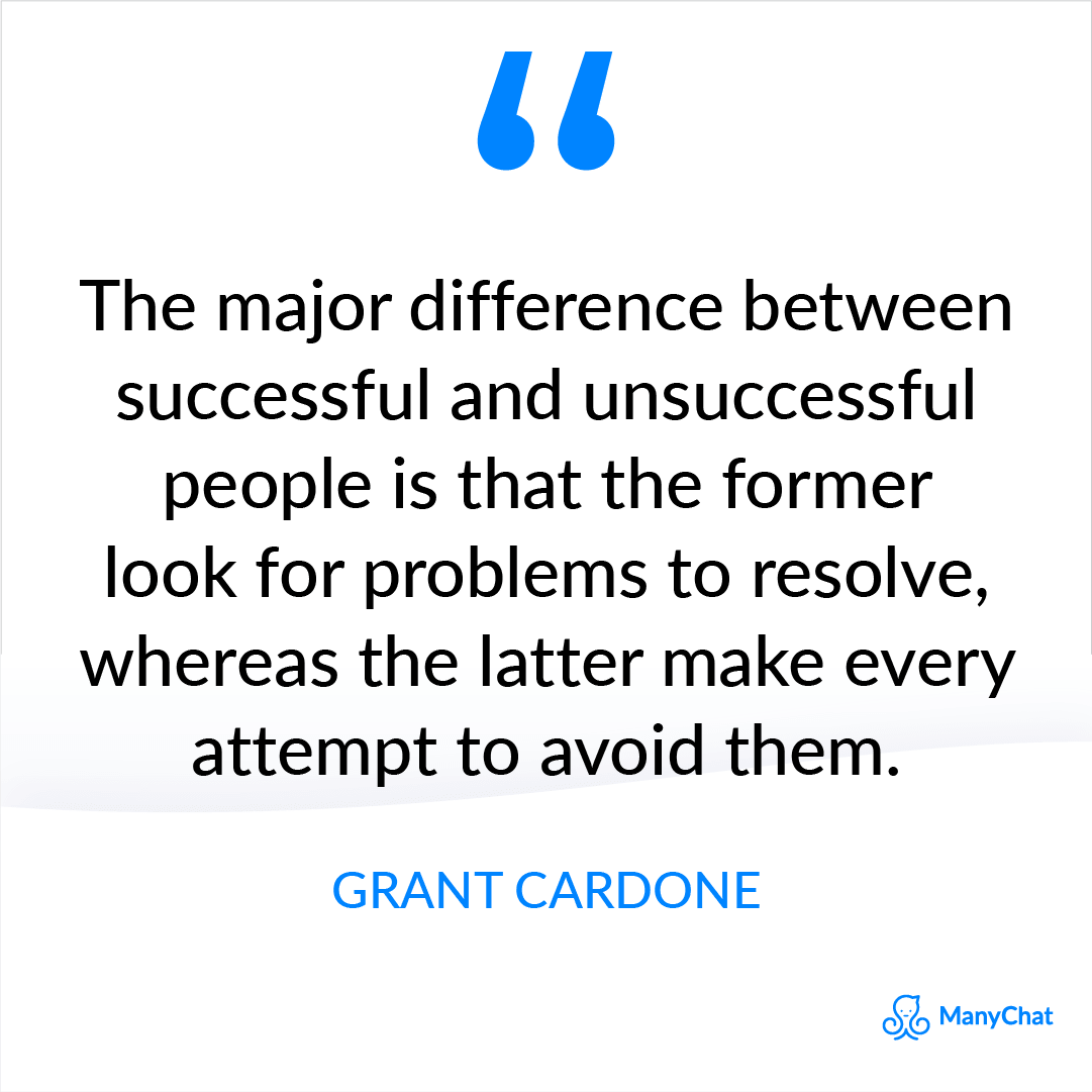 Success Quote from Grant Cardone