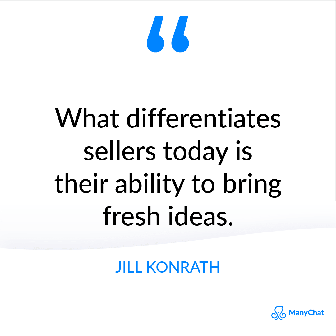 Sales Quote from Jill Konrath