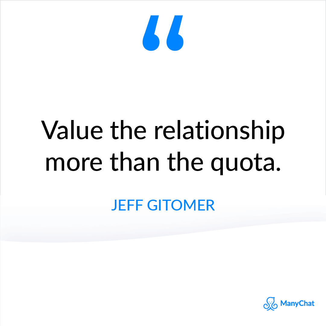 Motivational Sales Quote by Jeff Gitomer
