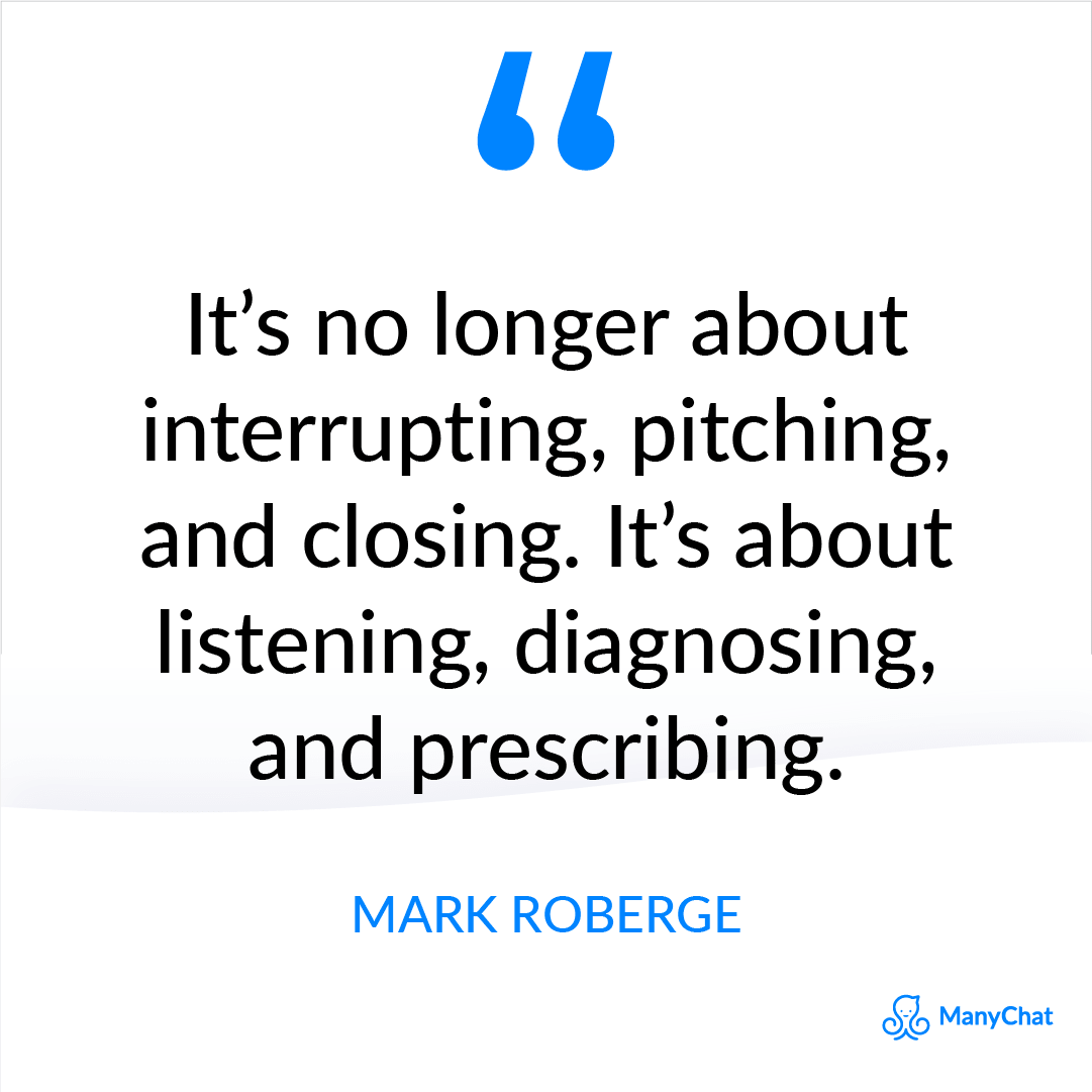 Sales Success Quote from Mark Roberge
