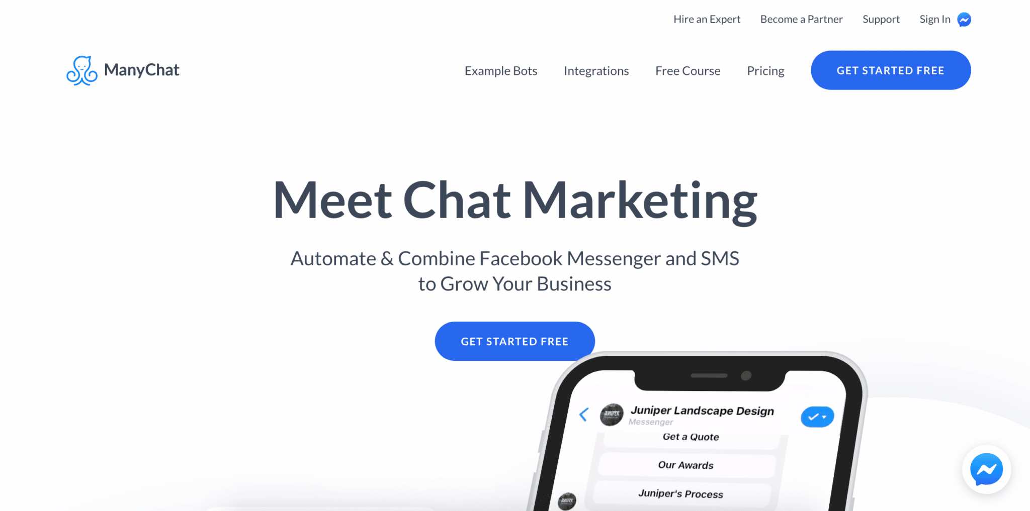 Best B2B Lead Generation Tool - ManyChat