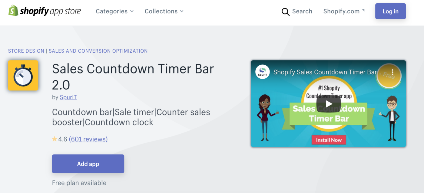 Sales Countdown Timer Bar 2.0