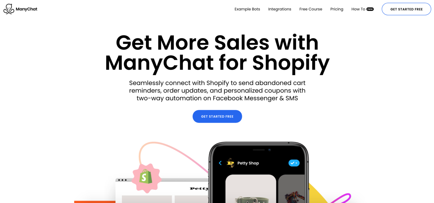 ManyChat and Shopify integration