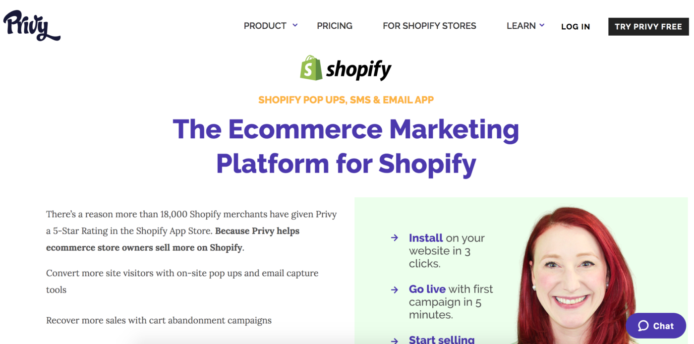 Privy Shopify App