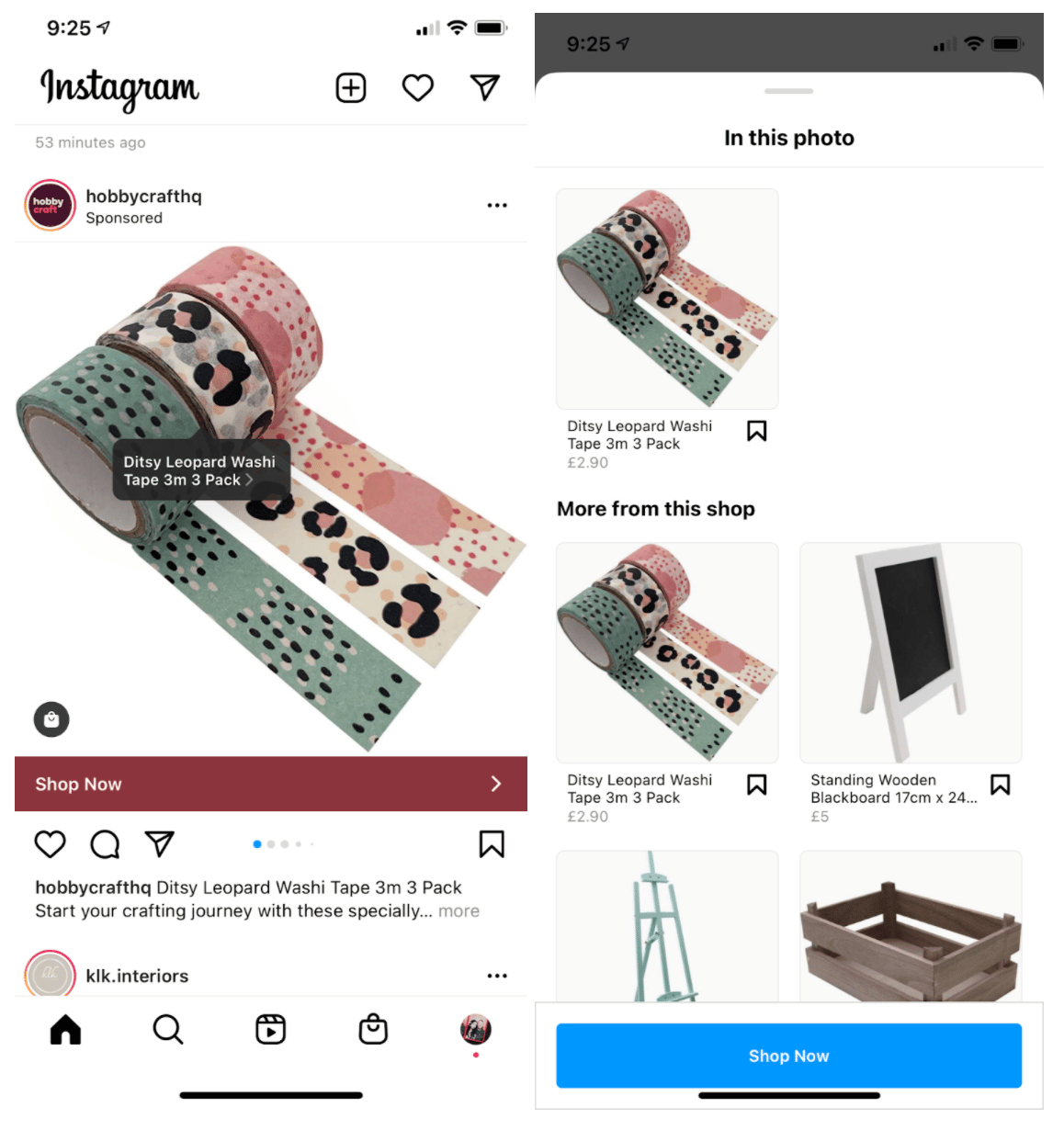 instagram carousel ad example