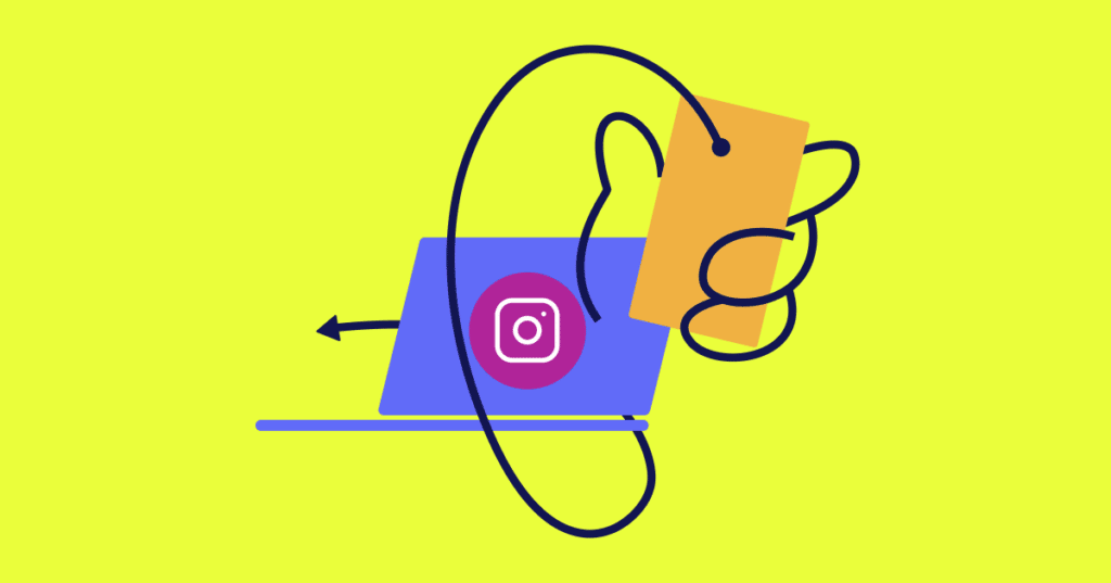 how to post on instagram on a computer