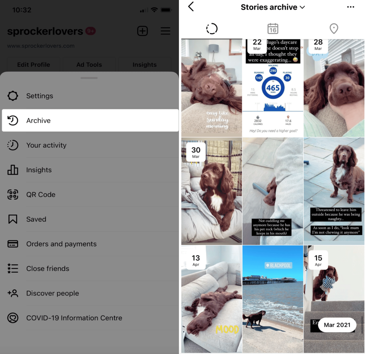 how to find instagram story insights