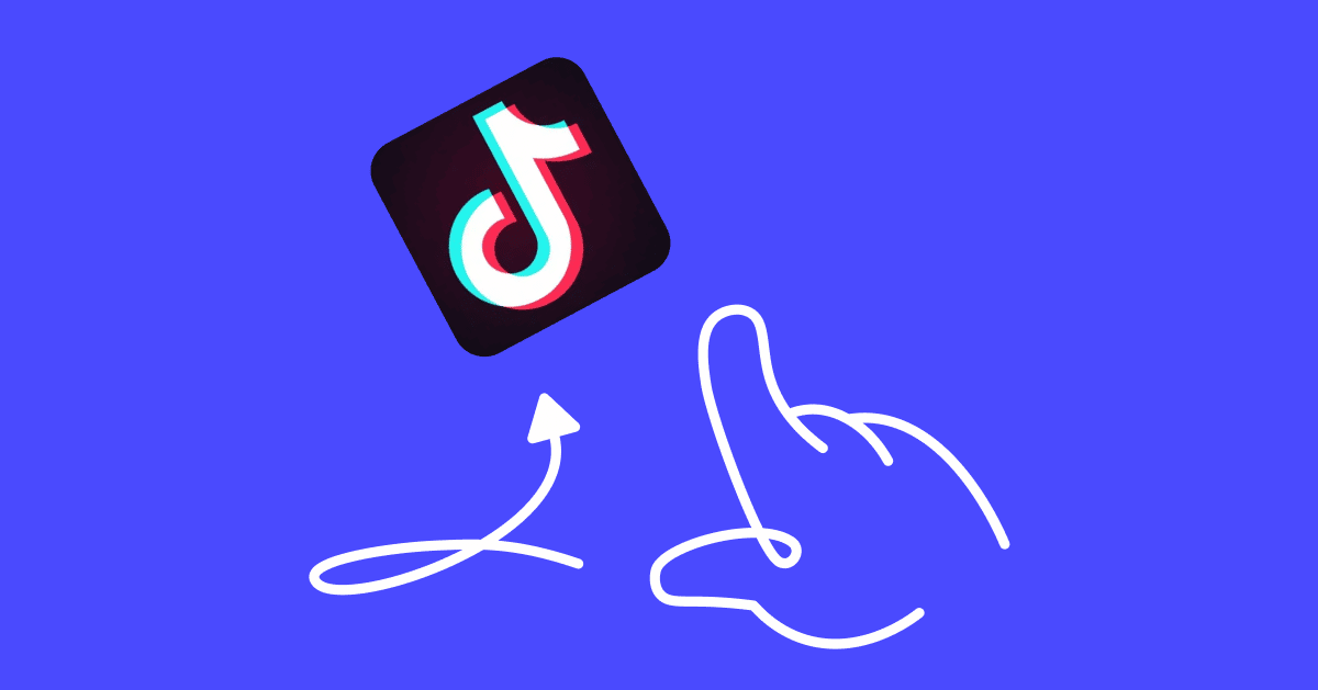 Free Cool Doodle People TikTok Profile Picture template