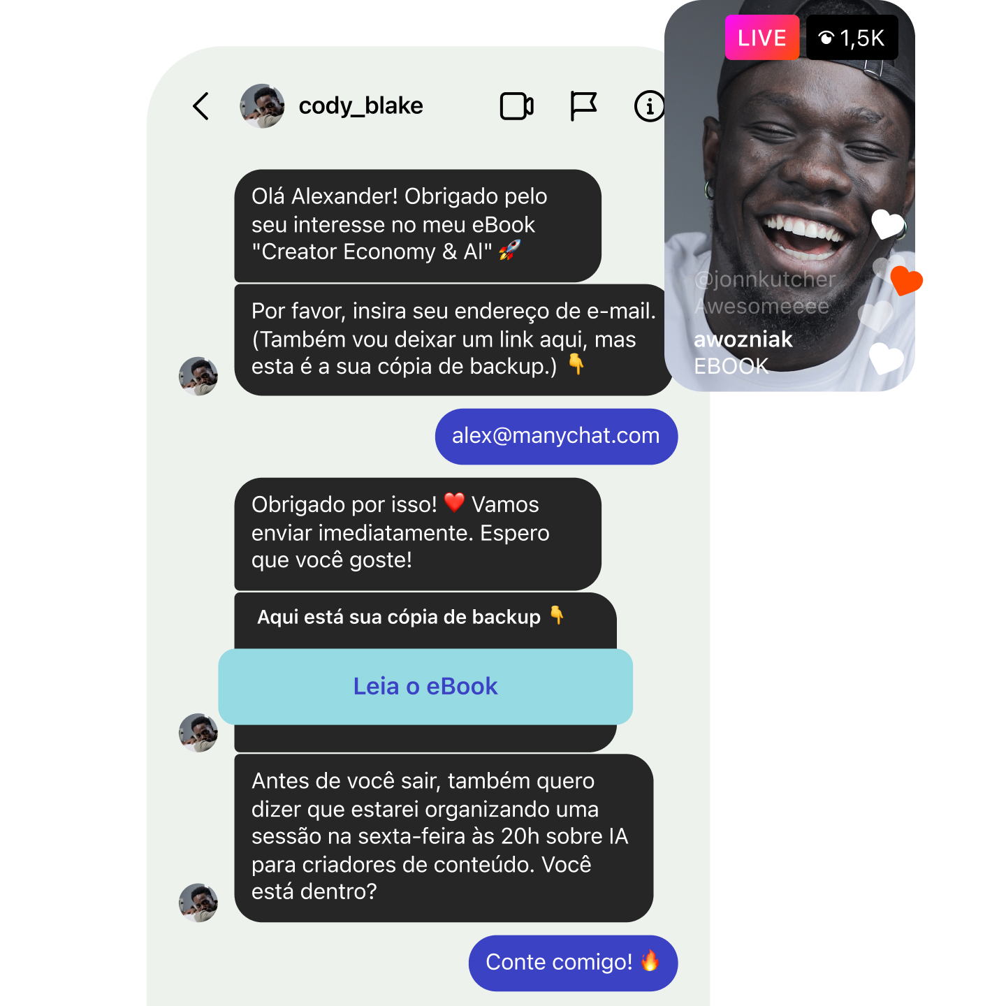 Lives do Instagram image