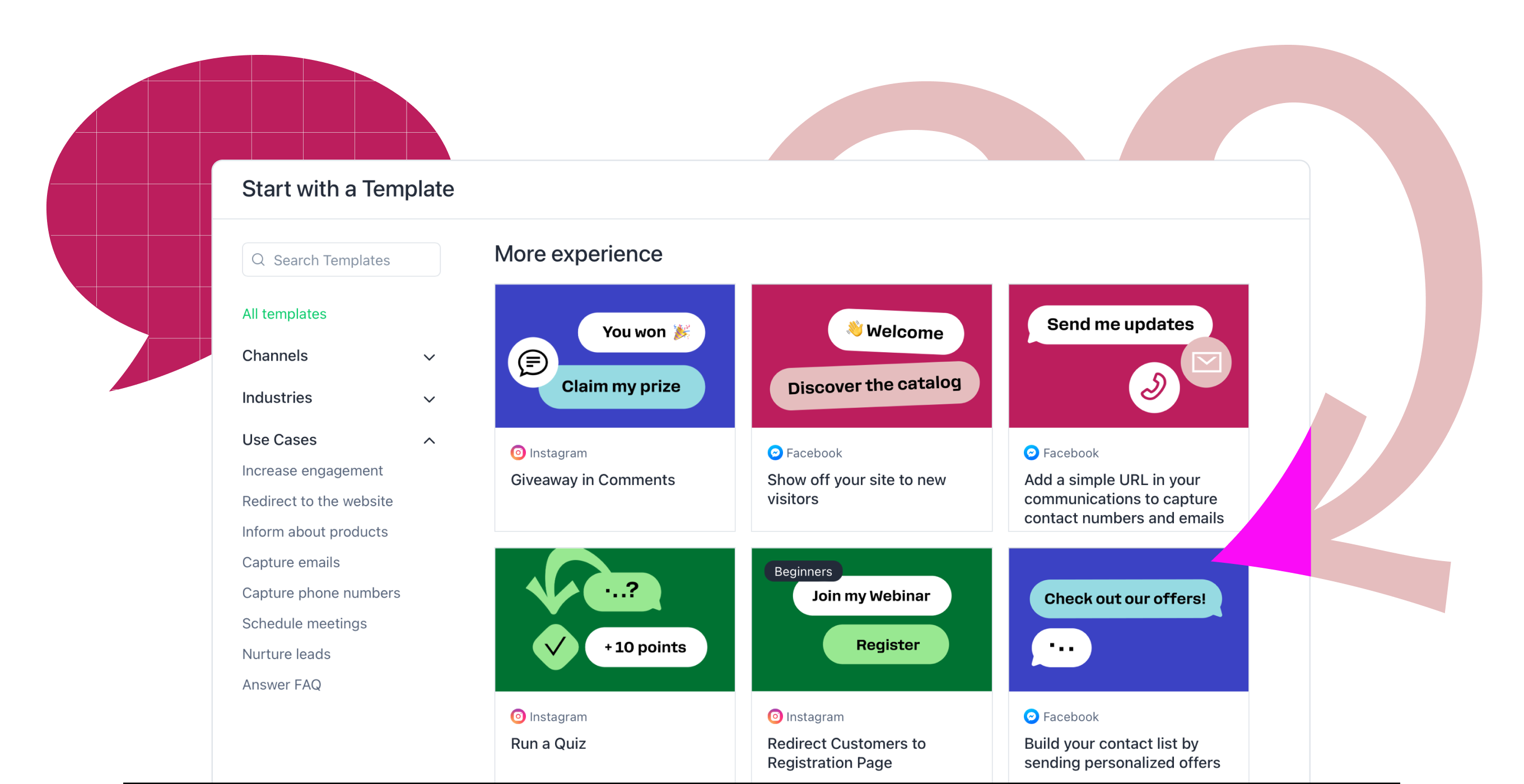 Templates screenshot